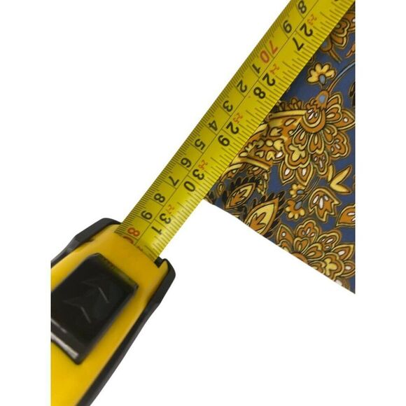 Boden Womens Pants UK 12 US 8 Gold blue Paisley Wide Leg Trousers R0305 NWT - Picture 10 of 11